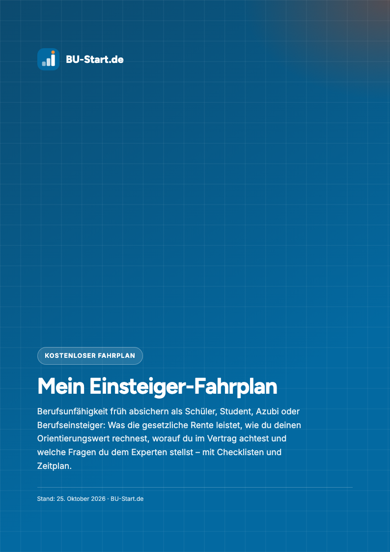 Cover des Einsteiger-Fahrplans